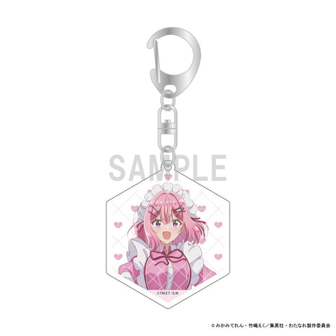 『わたしが恋人になれるわけないじゃん、ムリムリ!(※ムリじゃなかった!?)』アクリルキーホルダー 甘織 れな子 カラフルメイドver